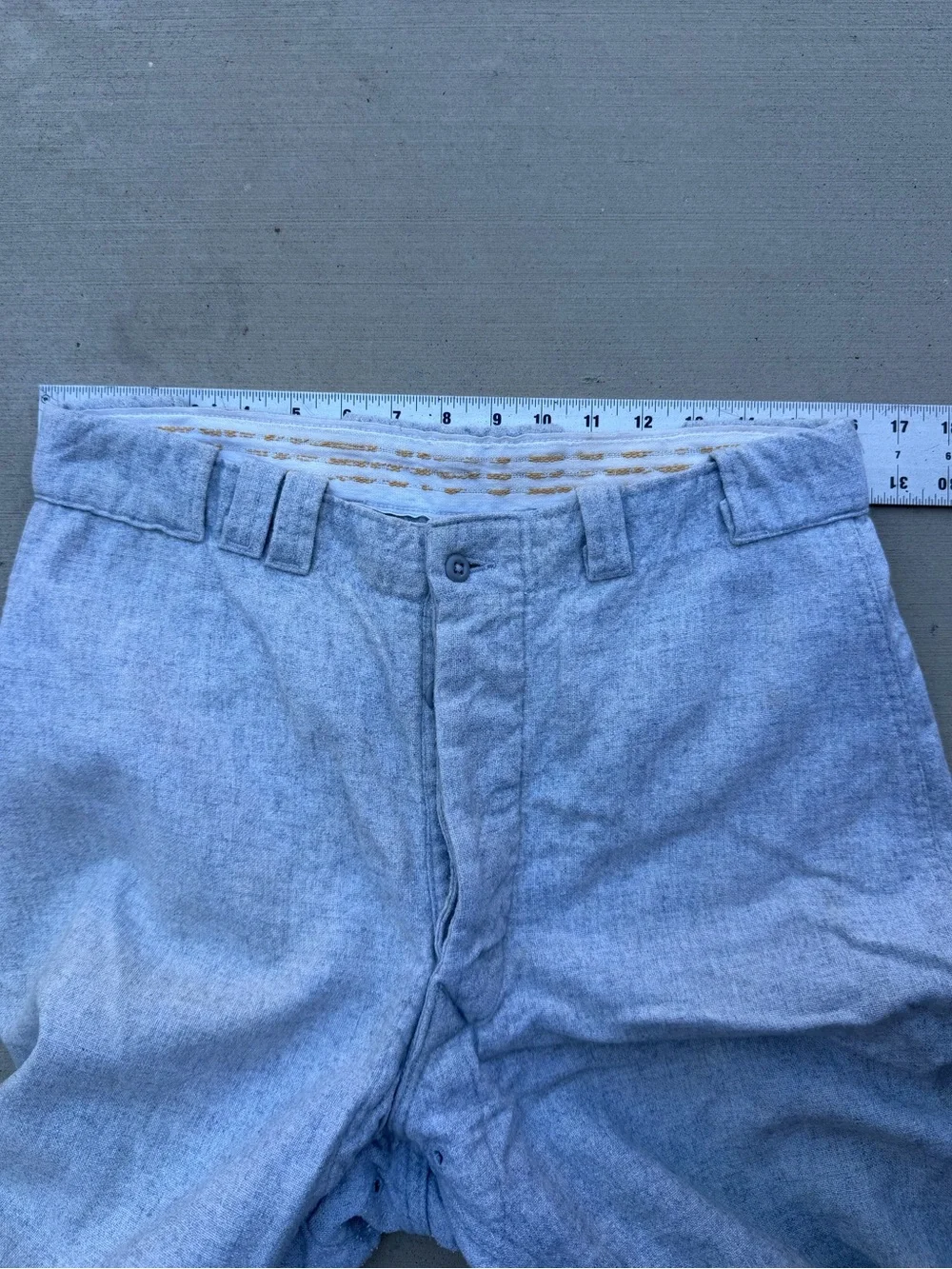 Vintage Wool Baseball Pants
